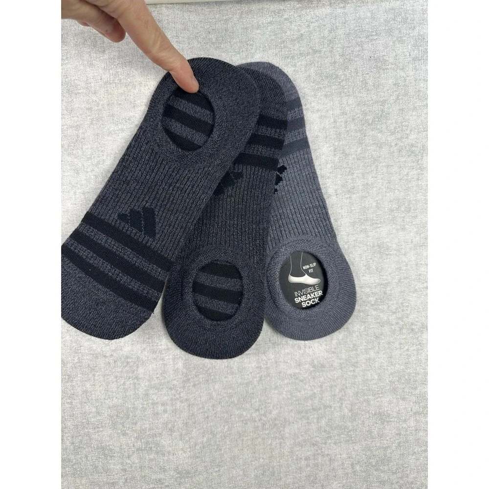 Lot of 3 Pairs Adidas Superlite No-Show Breathable Liner Socks Womens Brand New